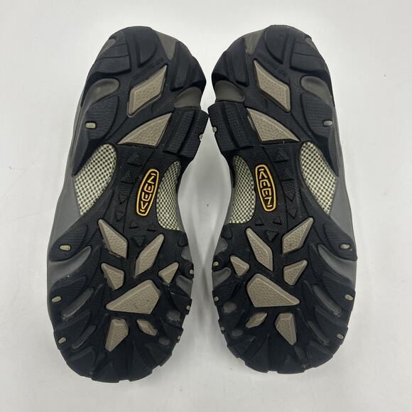 KEEN UTILITY FLINT #1008823 WOMEN\'S LOW STEEL SAFETY TOE HIKER SIZE 6.5 TAN